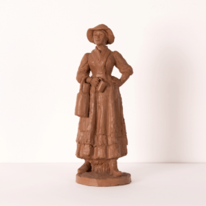 SCULTURA IN TERRACOTTA - FIRMATA "LAZZARI" - EPOCA 900