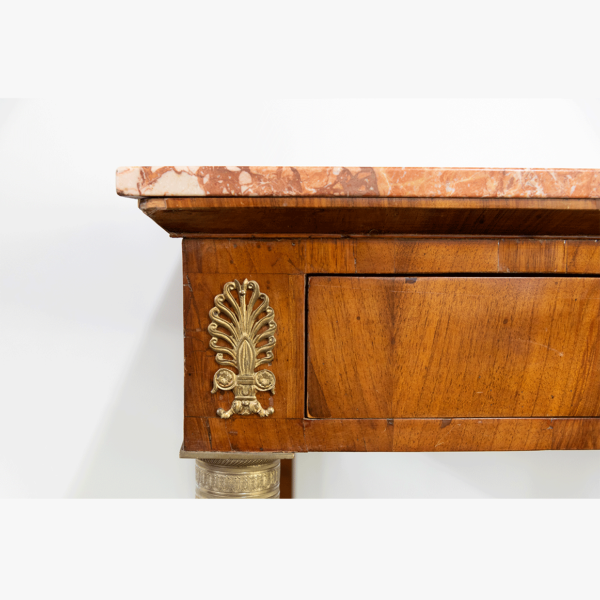 CONSOLES LASTRONATA IN NOCE - immagine 3